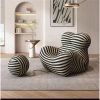Sofa Thư Giãn Hiện Đại Bọc Vải Cho Phòng Khách Và Phòng Ngủ