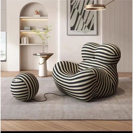 Sofa Thư Giãn Hiện Đại Bọc Vải Cho Phòng Khách Và Phòng Ngủ