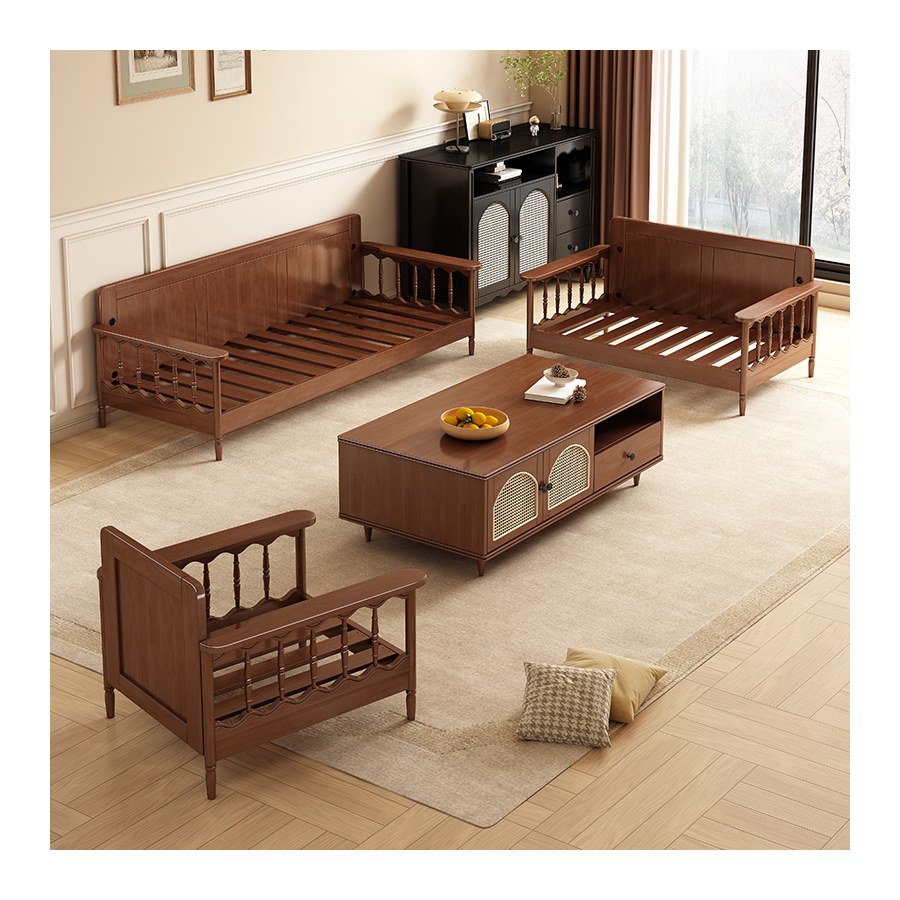 Sofa Văng Gỗ Tự Nhiên Hiện Đại Đơn Giản Cho Căn Hộ Nhỏ Sofa Văng Gỗ Tự Nhiên Hiện Đại Đơn Giản Cho Căn Hộ Nhỏ