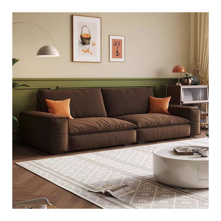 Sofa Văng Hiện Đại Vải Nhung Trắng Be 3 Chỗ Ngồi Sofa Văng Hiện Đại Vải Nhung Trắng Be 3 Chỗ Ngồi