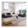 Sofa Văng Nhung 3 Chỗ Hiện Đại Đệm Xốp