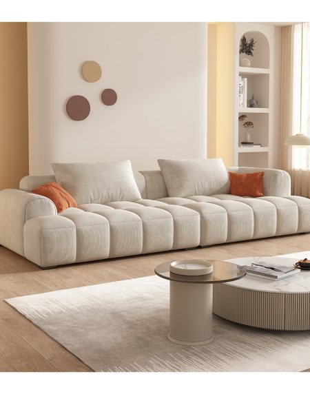 Sofa Văng Nhung Hiện Đại Ba Chỗ Ngồi Cao Cấp