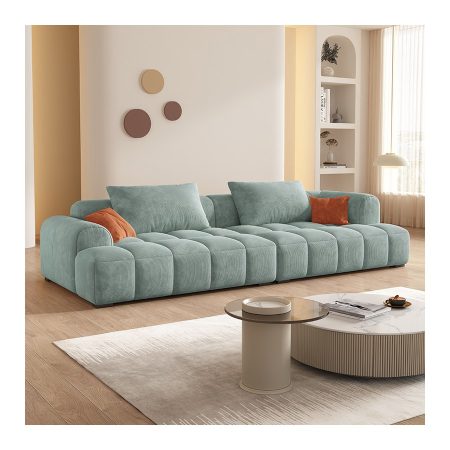 Sofa Văng Nhung Hiện Đại Ba Chỗ Ngồi Cao Cấp