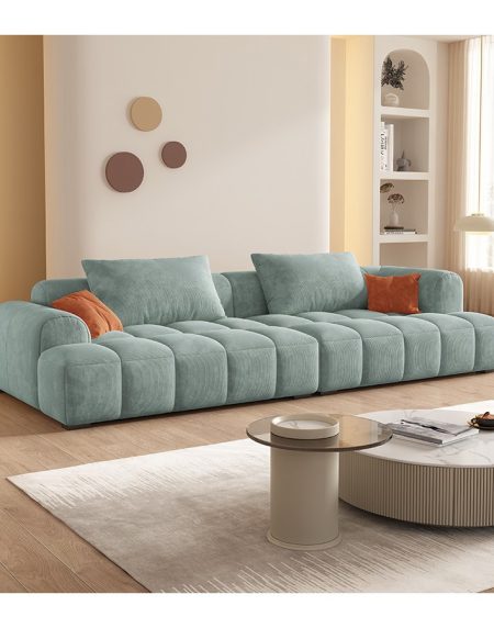 Sofa Văng Nhung Hiện Đại Ba Chỗ Ngồi Cao Cấp