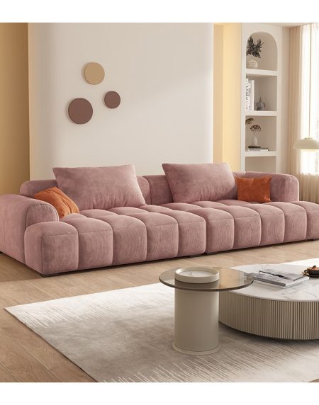 Sofa Văng Nhung Hiện Đại Ba Chỗ Ngồi Cao Cấp