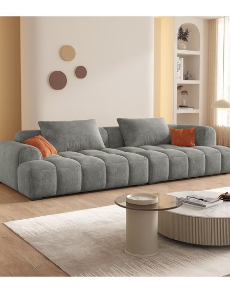 Sofa Văng Nhung Hiện Đại Ba Chỗ Ngồi Cao Cấp