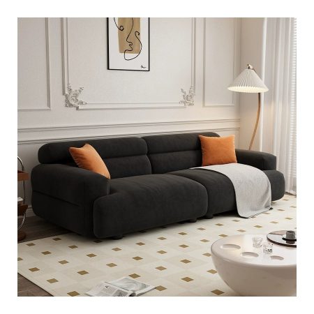 Sofa Văng Nhung Sang Trọng Mềm Mại Cho Phòng Khách