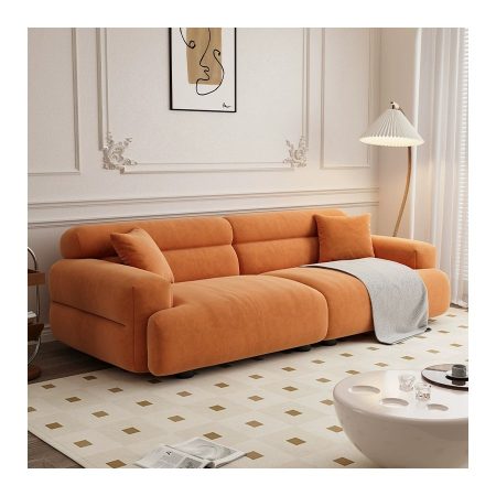 Sofa Văng Nhung Sang Trọng Mềm Mại Cho Phòng Khách