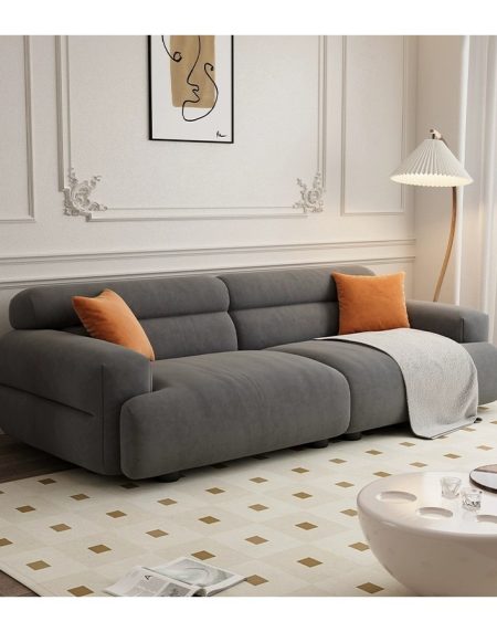 Sofa Văng Nhung Sang Trọng Mềm Mại Cho Phòng Khách