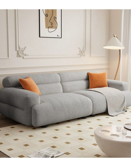 Sofa Văng Nhung Sang Trọng Mềm Mại Cho Phòng Khách