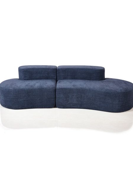 Sofa Văng Vải Teddy Thiết Kế Tối Giản 3 Chỗ Ngồi
