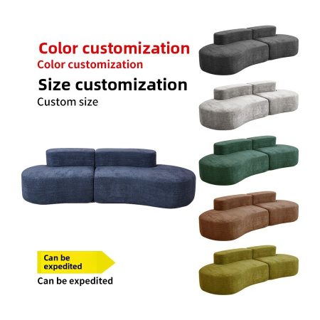 Sofa Văng Vải Teddy Thiết Kế Tối Giản 3 Chỗ Ngồi