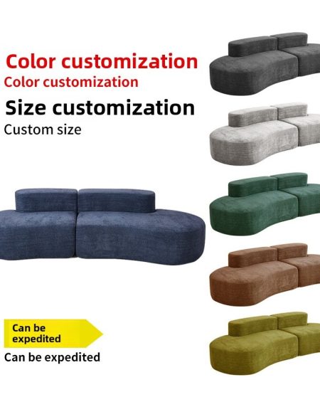 Sofa Văng Vải Teddy Thiết Kế Tối Giản 3 Chỗ Ngồi