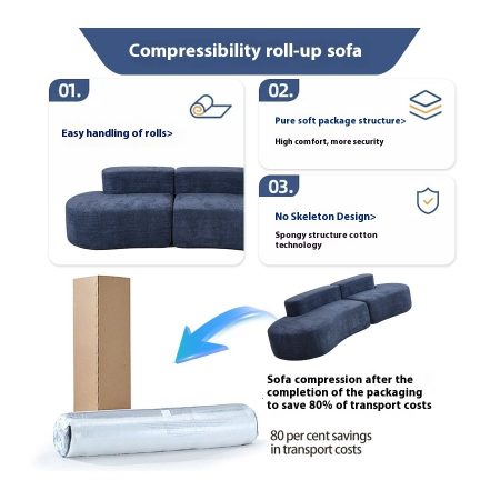 Sofa Văng Vải Teddy Thiết Kế Tối Giản 3 Chỗ Ngồi