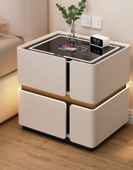 Táp Đầu Giường Gỗ Hiện Đại Có Ngăn Kéo