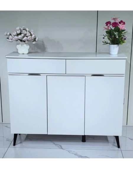 Tủ Giày Kính Hiện Đại 2 Tầng Để Phòng Khách