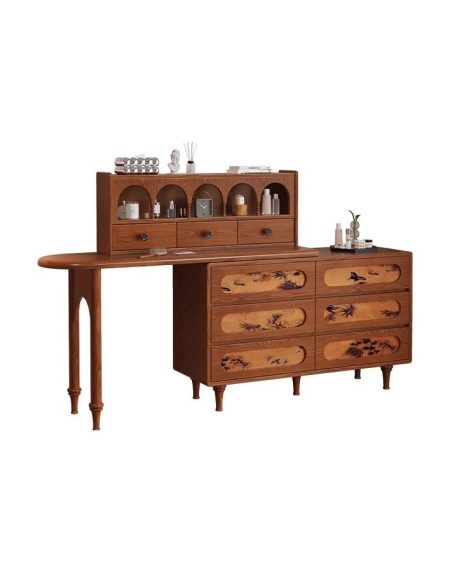 Tủ Kệ Gỗ Sồi Vintage 2 Cánh Thiết Kế Retro Tủ Kệ Gỗ Sồi Vintage 2 Cánh Thiết Kế Retro