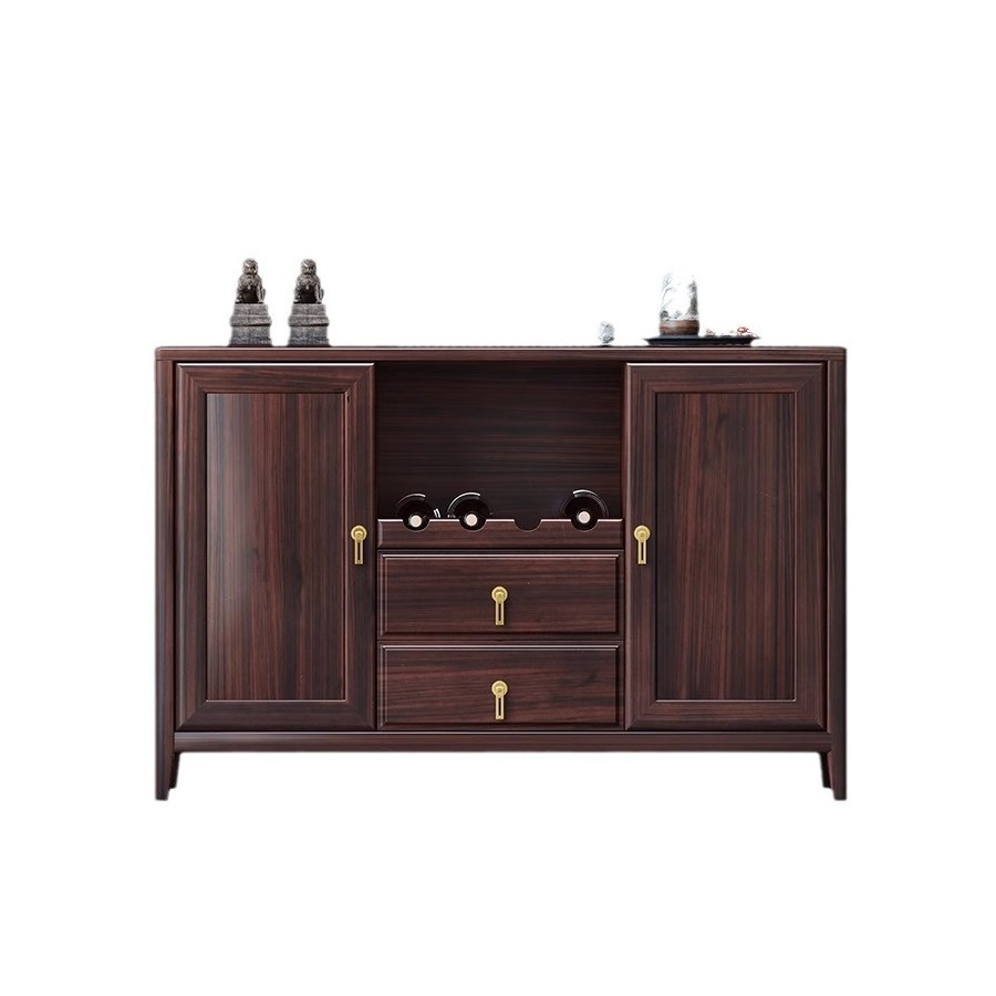 Tủ Kệ Gỗ Tự Nhiên Hiện Đại Đen Walnut 2 Cánh Tủ Kệ Gỗ Tự Nhiên Hiện Đại Đen Walnut 2 Cánh