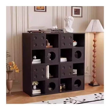 Tủ Kết Hợp Hiện Đại Gỗ Tự Nhiên 2 Ngăn 4 Khoang Tủ Kết Hợp Hiện Đại Gỗ Tự Nhiên 2 Ngăn 4 Khoang