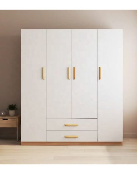 Tủ Quần Áo Gỗ Công Nghiệp Hiện Đại Mở Rộng