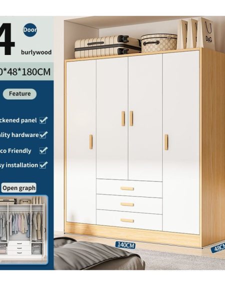 Tủ Quần Áo Gỗ Tự Nhiên Hiện Đại Có Ngăn Kéo Tủ Quần Áo Gỗ Tự Nhiên Hiện Đại Có Ngăn Kéo