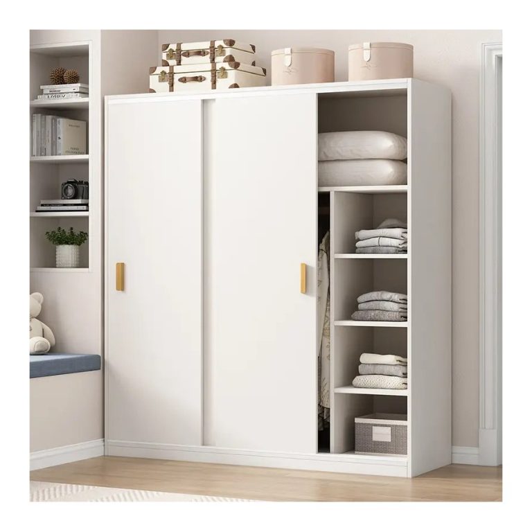 Trang chủ Tủ Quần Áo Gỗ Tự Nhiên Hiện Đại Cửa Trượt