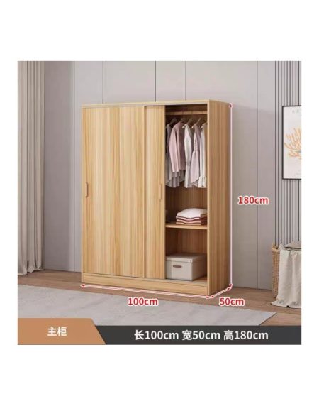 Tủ Quần Áo Gỗ Tự Nhiên Hiện Đại Cửa Trượt Tủ Quần Áo Gỗ Tự Nhiên Hiện Đại Cửa Trượt