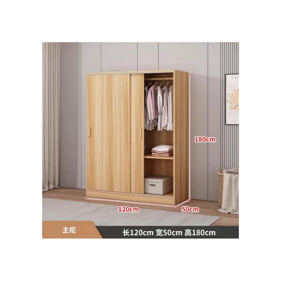 Tủ Quần Áo Gỗ Tự Nhiên Hiện Đại Cửa Trượt Tủ Quần Áo Gỗ Tự Nhiên Hiện Đại Cửa Trượt