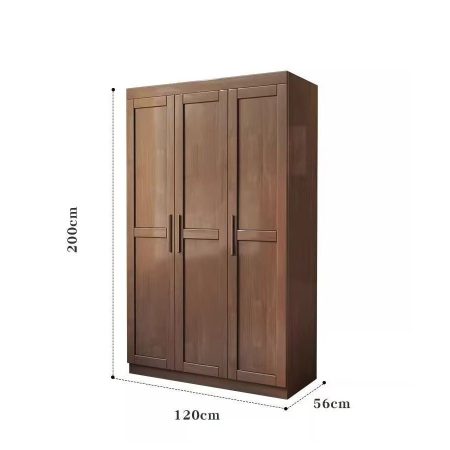 Tủ Quần Áo Gỗ Tự Nhiên Hiện Đại Tiết Kiệm Không Gian