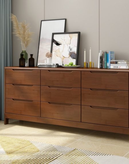 Tủ Quần Áo Gỗ Tự Nhiên Phong Cách Bắc Âu 9 Ngăn Tủ Quần Áo Gỗ Tự Nhiên Phong Cách Bắc Âu 9 Ngăn