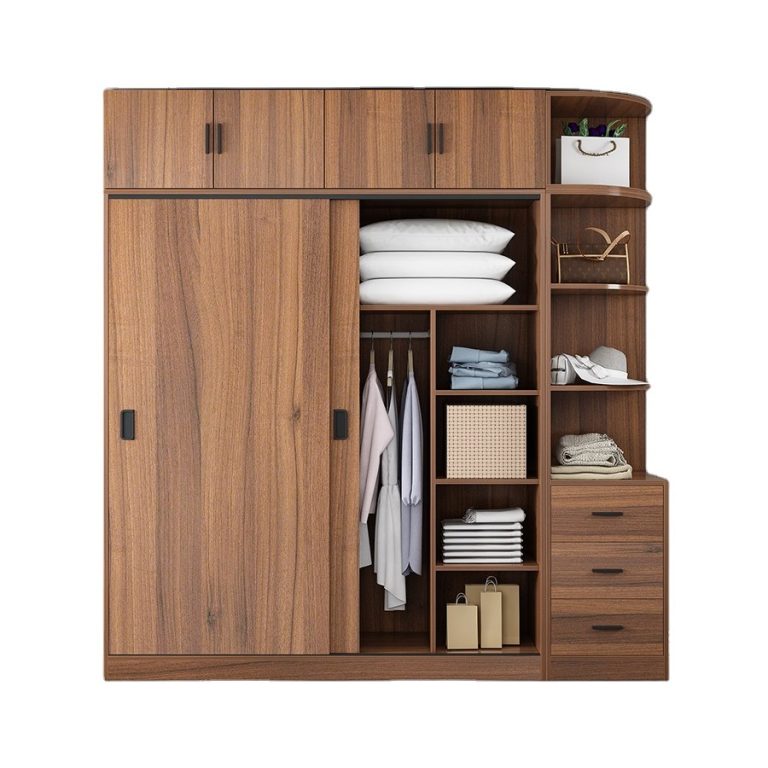 Tủ Quần Áo Gỗ Tự Nhiên Thiết Kế Tối Giản Hiện Đại