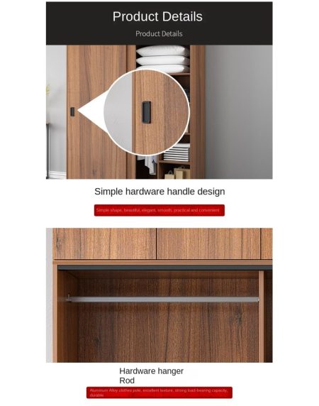 Tủ Quần Áo Gỗ Tự Nhiên Thiết Kế Tối Giản Hiện Đại Tủ Quần Áo Gỗ Tự Nhiên Thiết Kế Tối Giản Hiện Đại