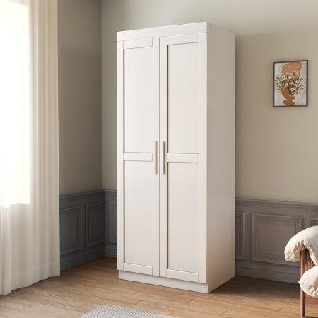 Tủ Quần Áo Gỗ Tự Nhiên Tiết Kiệm Không Gian Hiện Đại