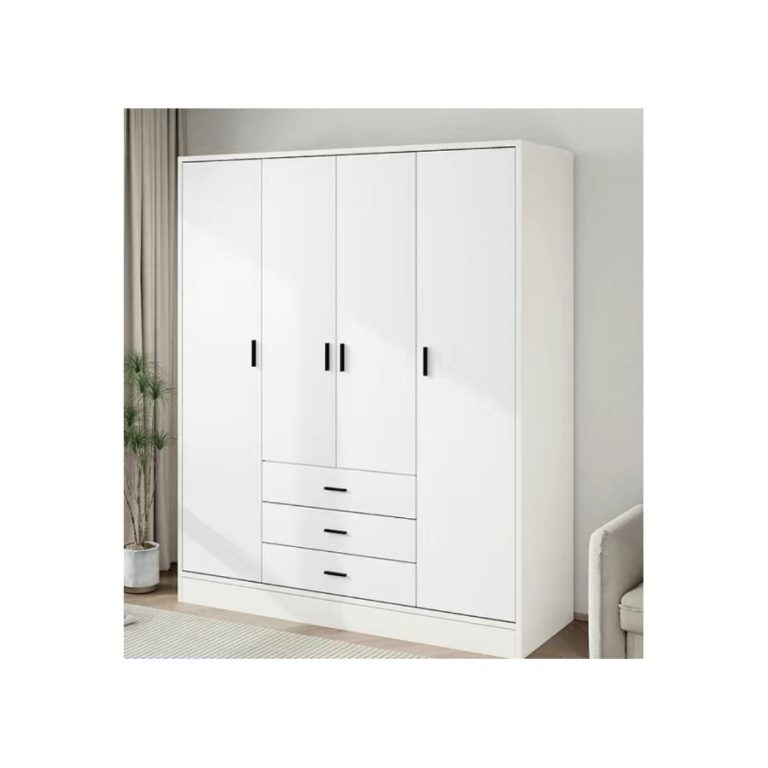 Trang chủ Tủ Quần Áo Gỗ Tự Nhiên Tùy Chỉnh Kích Thước Cửa Kính Gấp