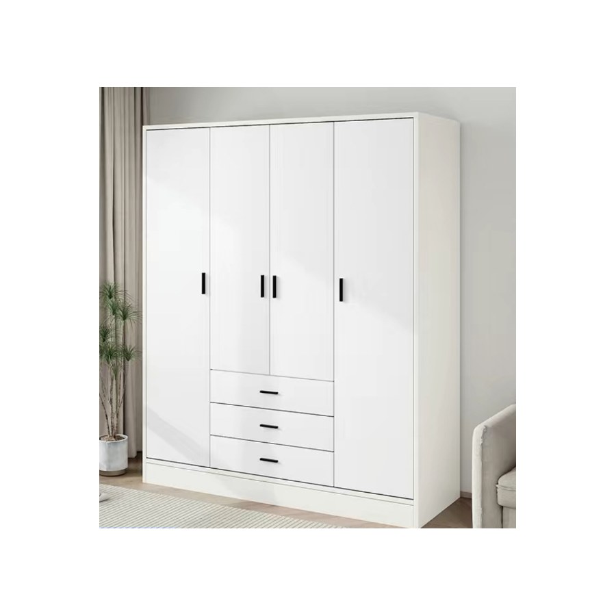 Tủ Quần Áo Gỗ Tự Nhiên Tùy Chỉnh Kích Thước Cửa Kính Gấp Tủ Quần Áo Gỗ Tự Nhiên Tùy Chỉnh Kích Thước Cửa Kính Gấp