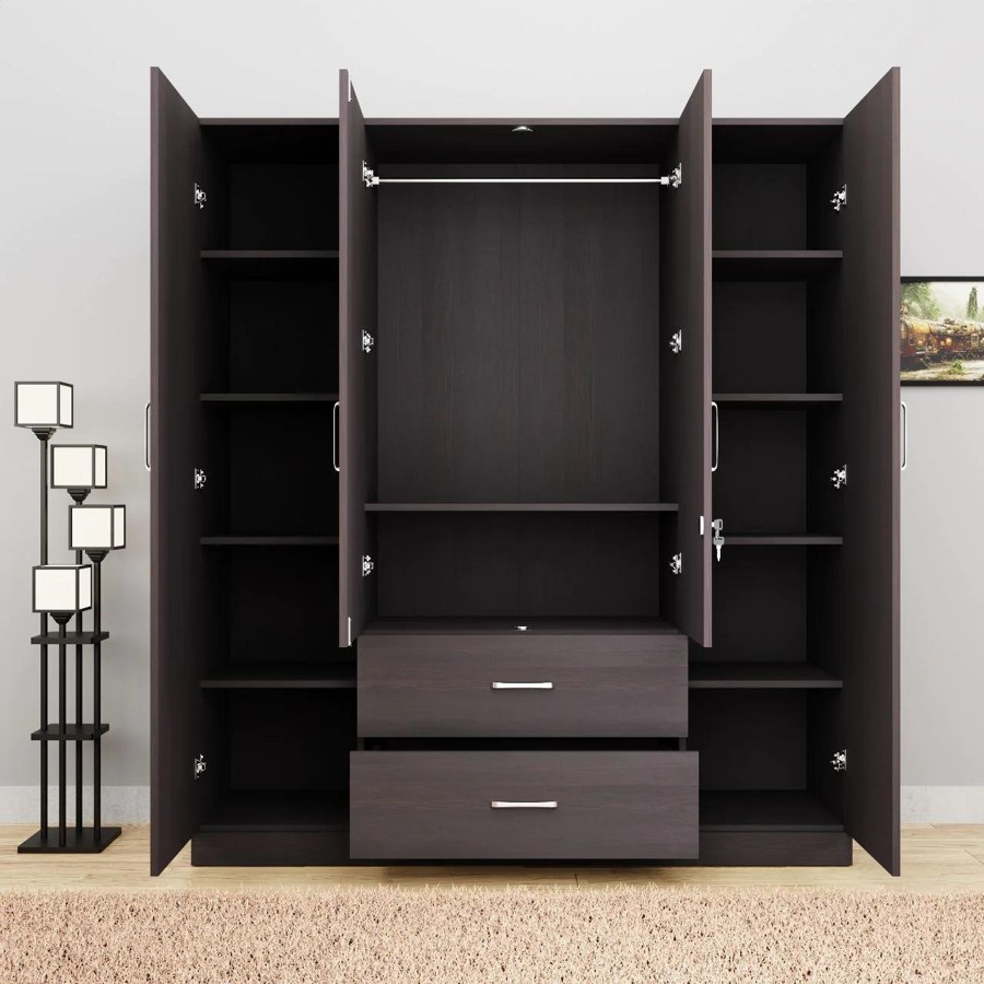 Tủ Quần Áo Gỗ Tự Nhiên Tùy Chỉnh Kích Thước Cửa Kính Gấp Tủ Quần Áo Gỗ Tự Nhiên Tùy Chỉnh Kích Thước Cửa Kính Gấp