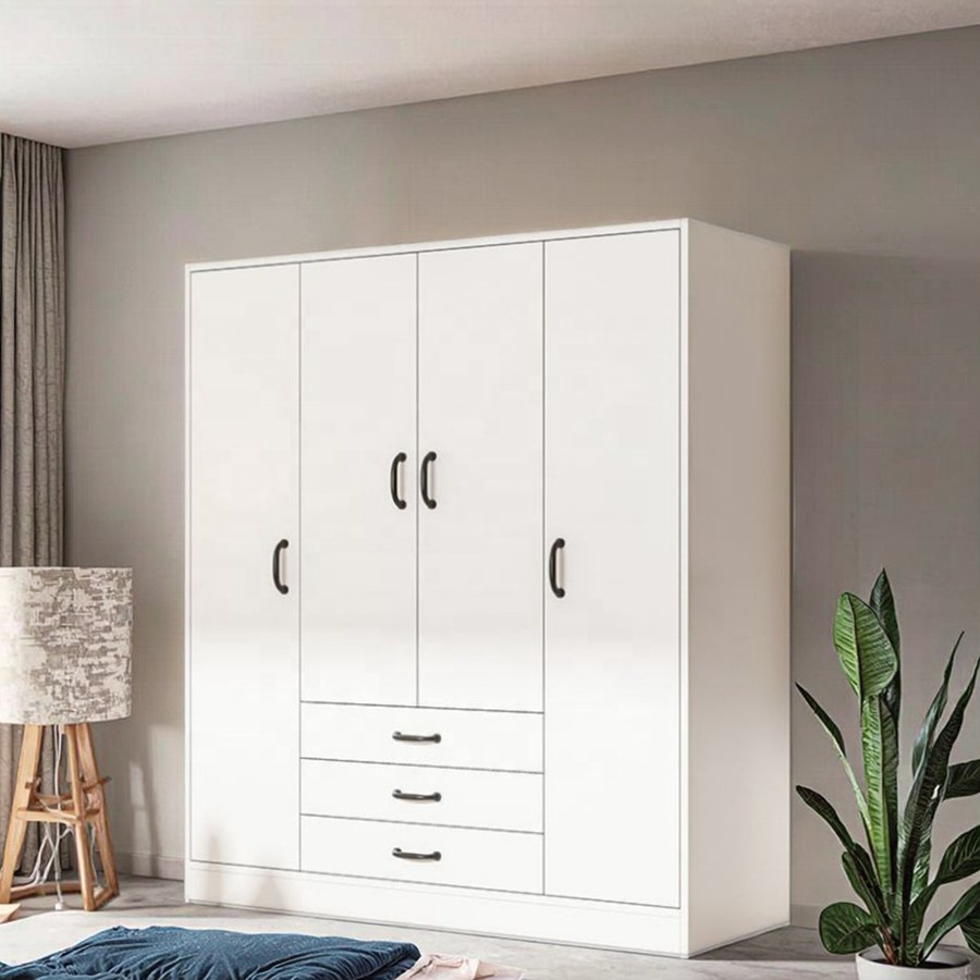 Tủ Quần Áo Gỗ Tự Nhiên Tùy Chỉnh Kích Thước Cửa Kính Gấp Tủ Quần Áo Gỗ Tự Nhiên Tùy Chỉnh Kích Thước Cửa Kính Gấp